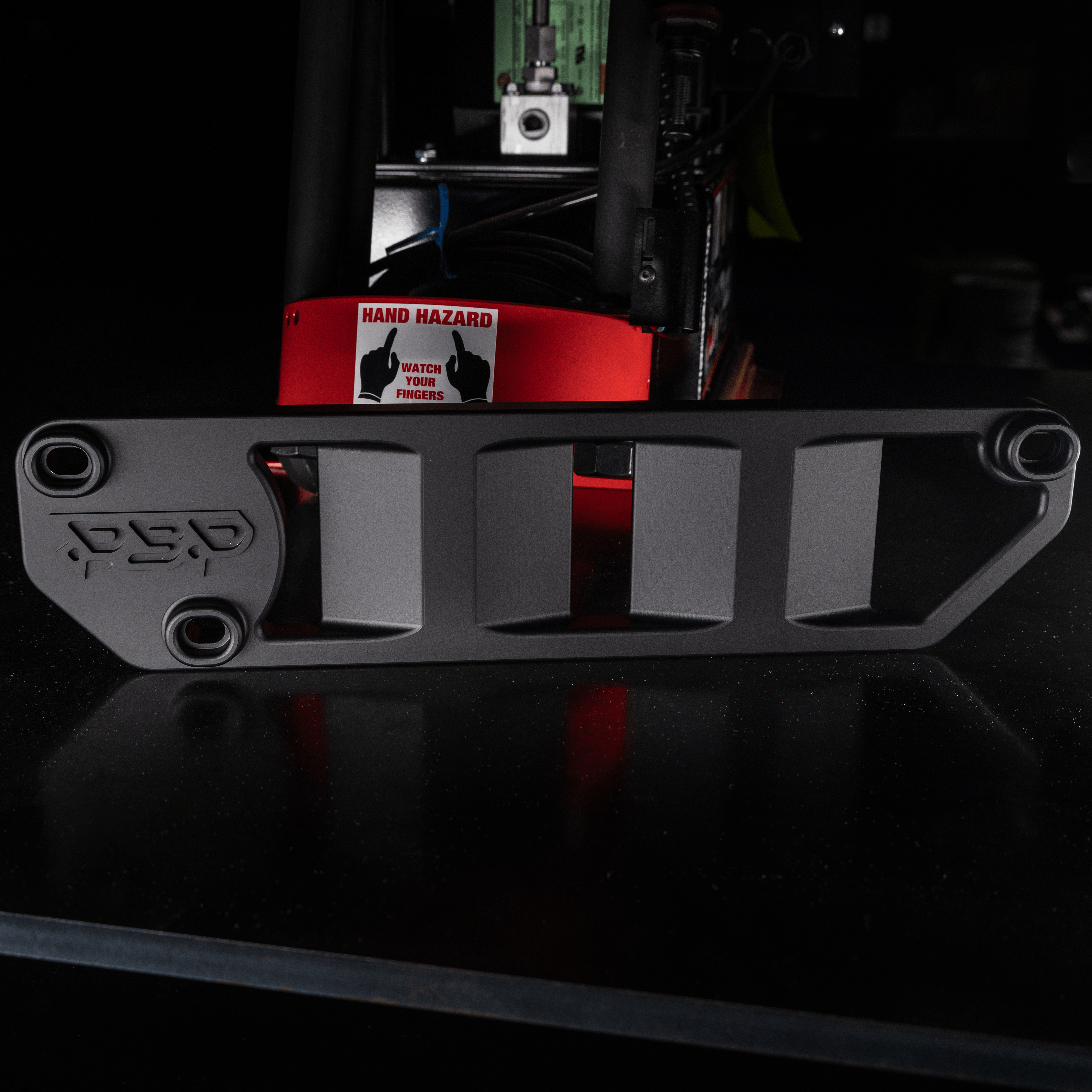 BLACK 4TH GEN CUMMINS BILLET FREEZE PLATE