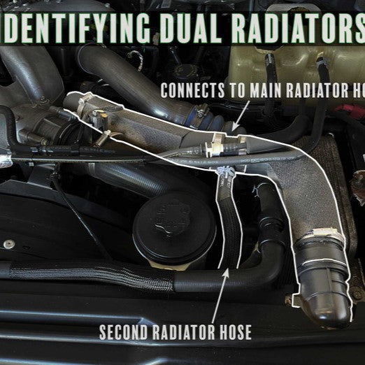 PUSHER HD UPPER COOLANT TUBE FOR 6.7L POWERSTROKES