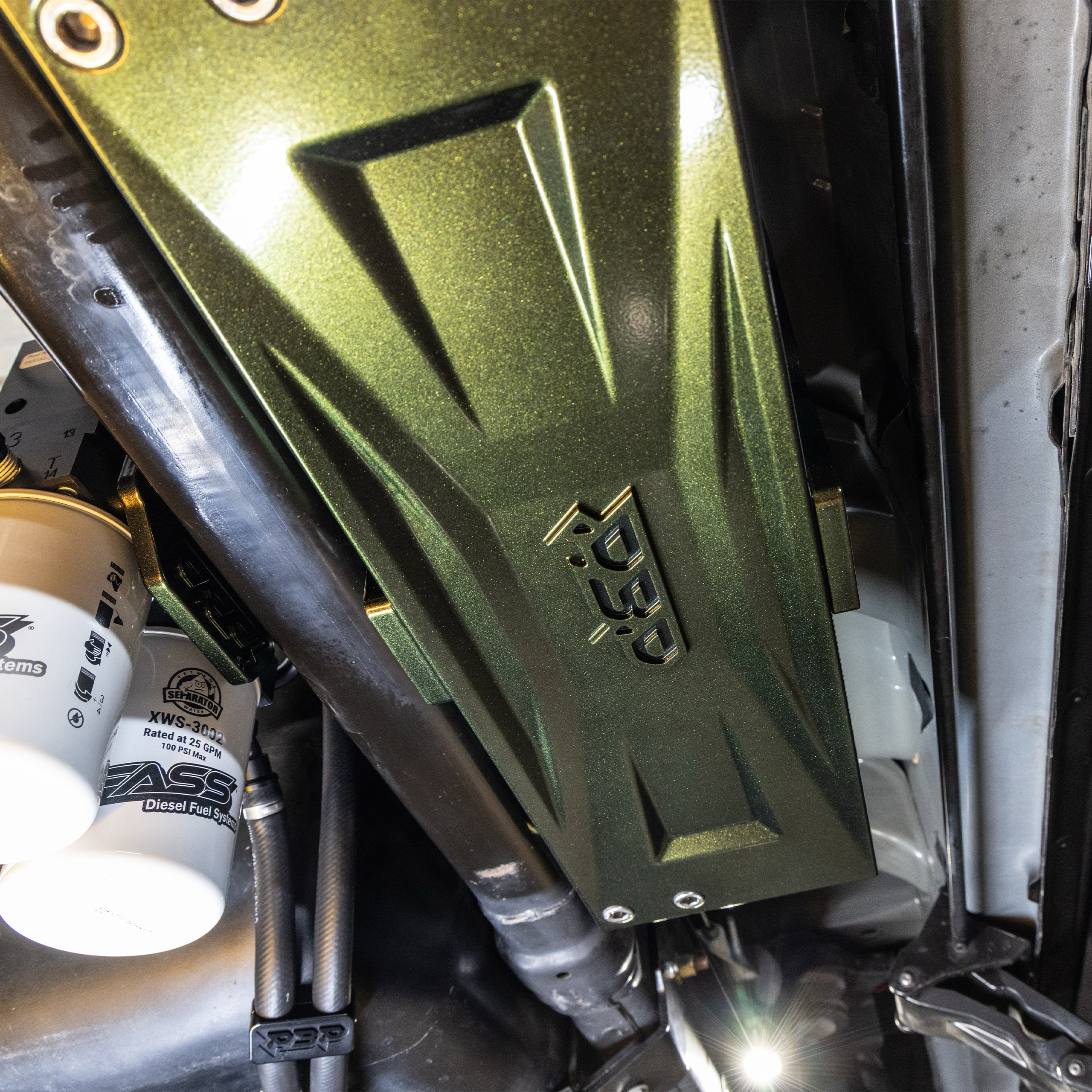 CUMMINS REMOTE BILLET BATTERY BRACKET