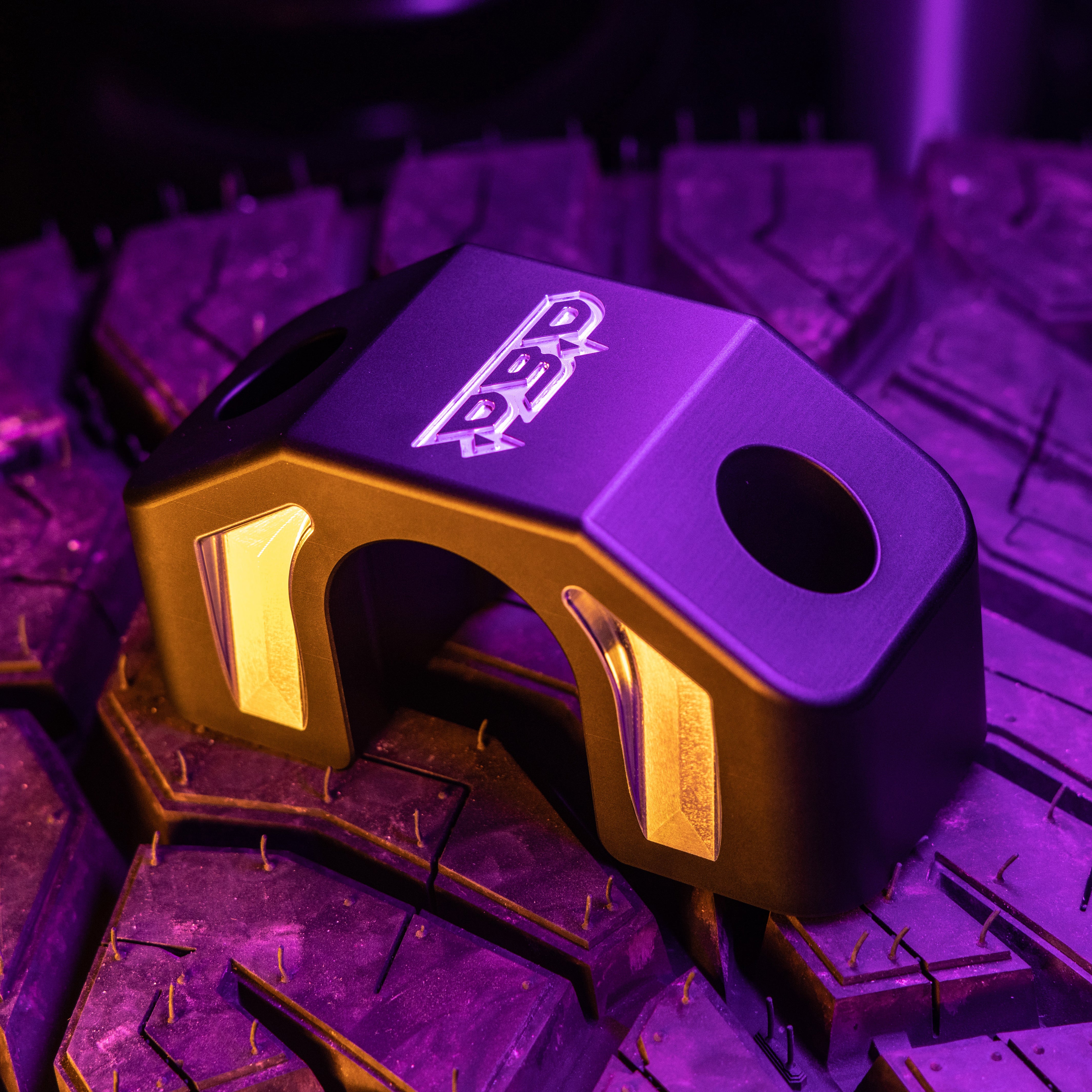 FORD BILLET FRONT SWAY BAR CLAMPS