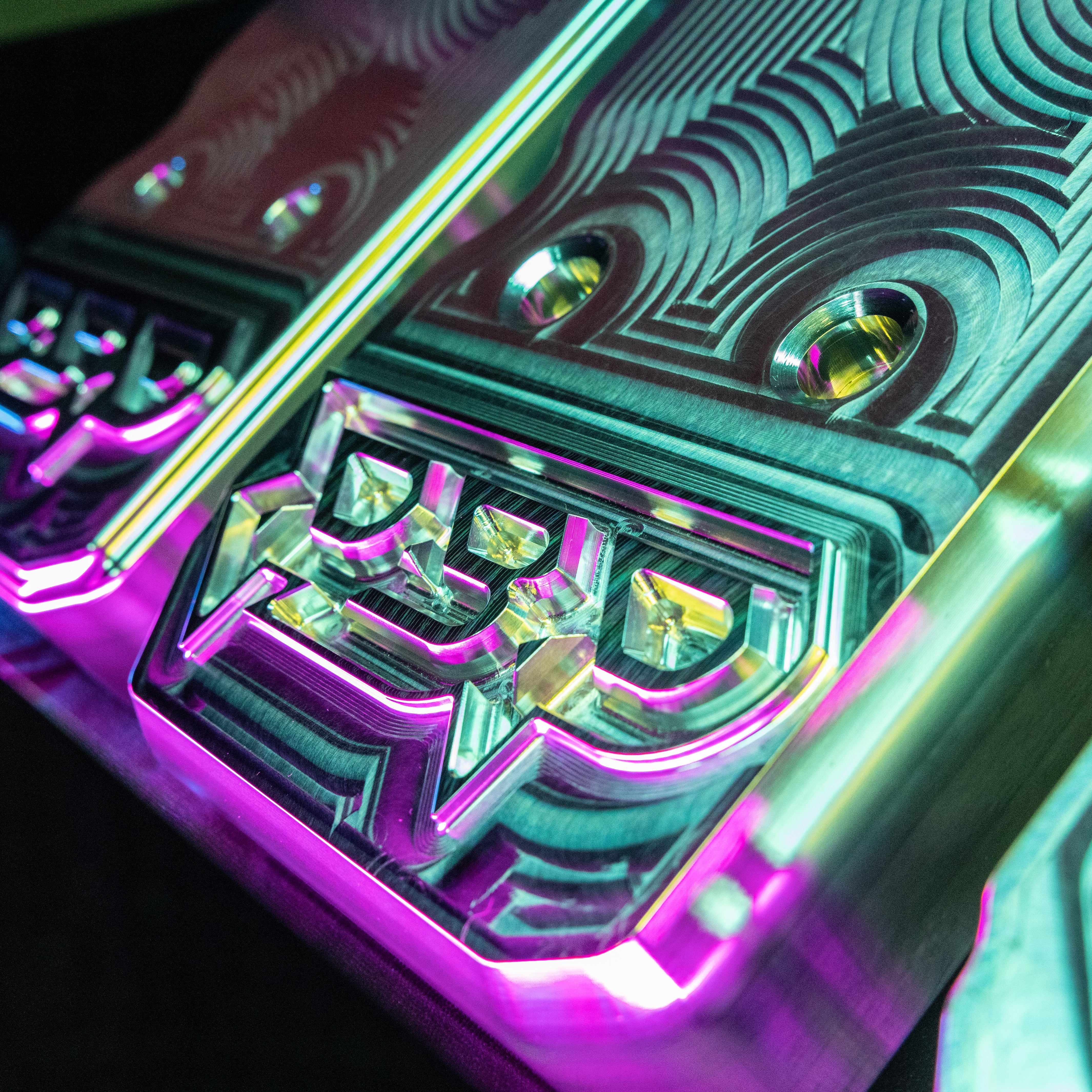 6.7 cummins valve cover 3D logo top