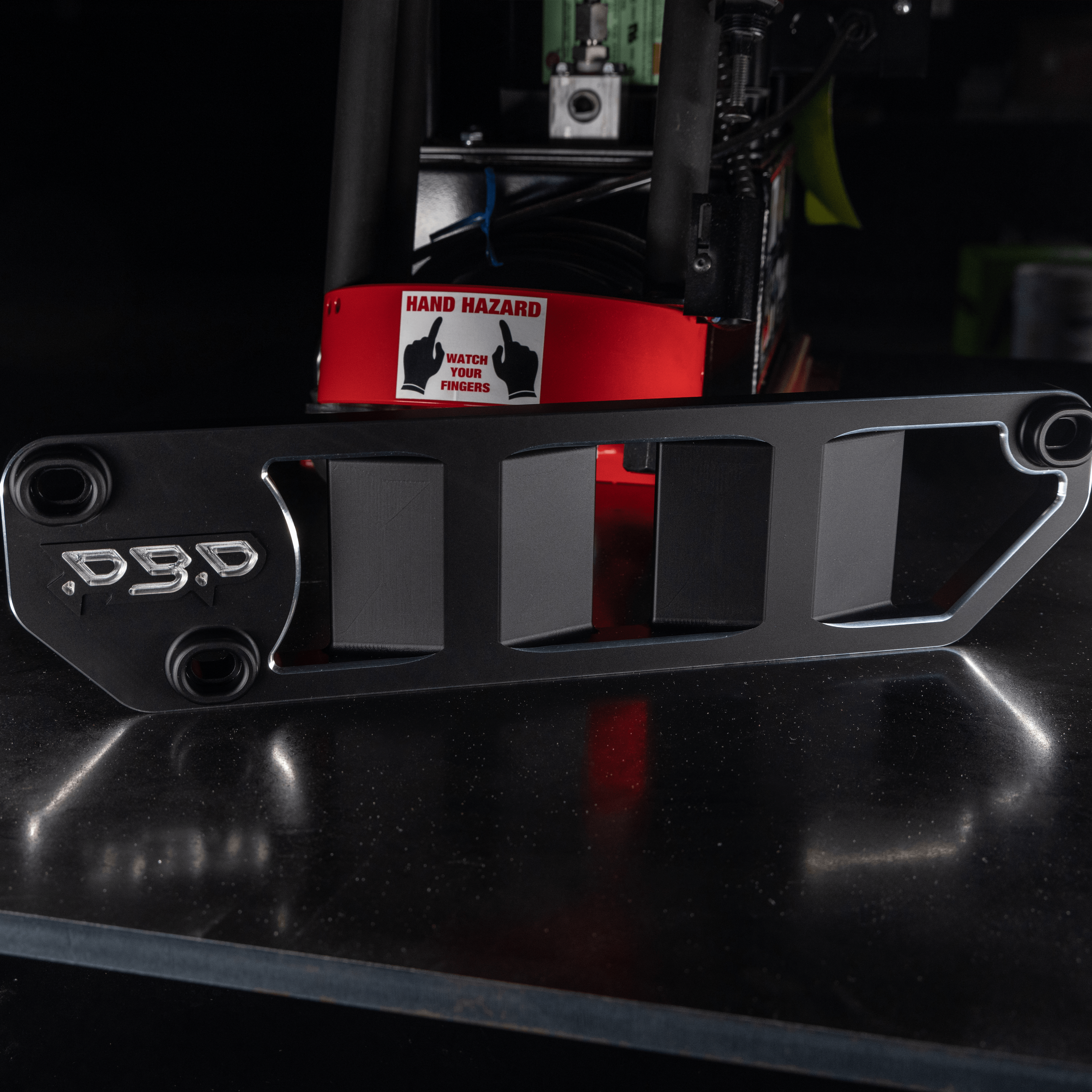 SATIN BLACK CUMMINS BILLET FREEZE PLATE