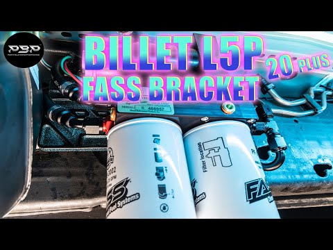 20+ L5P BILLET FASS BRACKET INSTALL